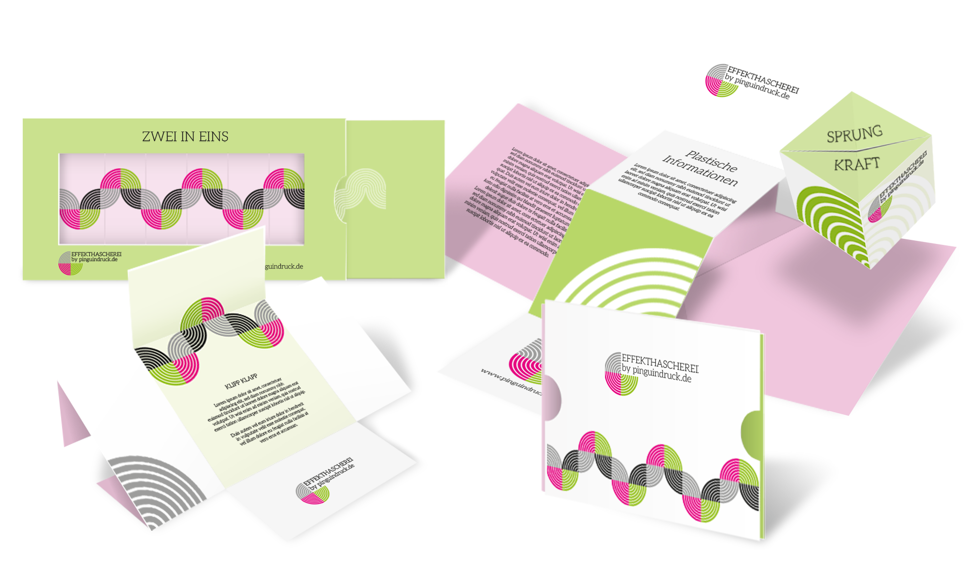 Effektkarten bedrucken