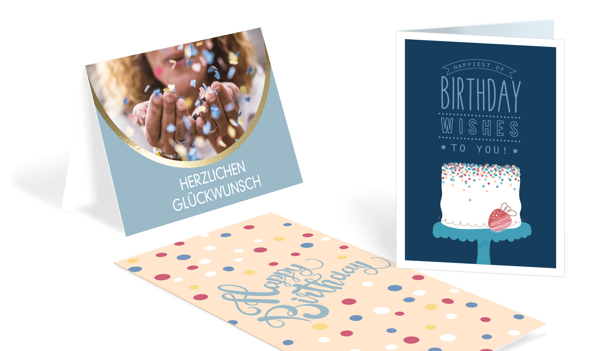 Geburtstagskarten online erstellen und drucken lassen