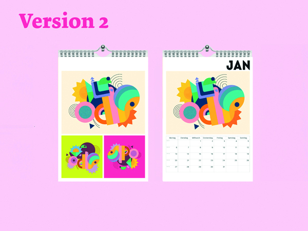Wandkalender Vorlage Version 2