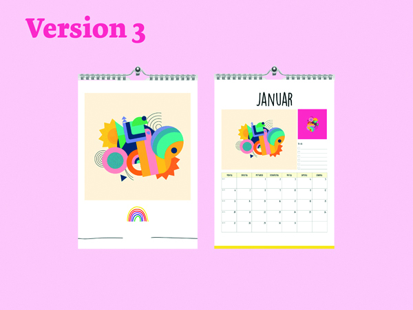 Wandkalender Vorlage Version 3