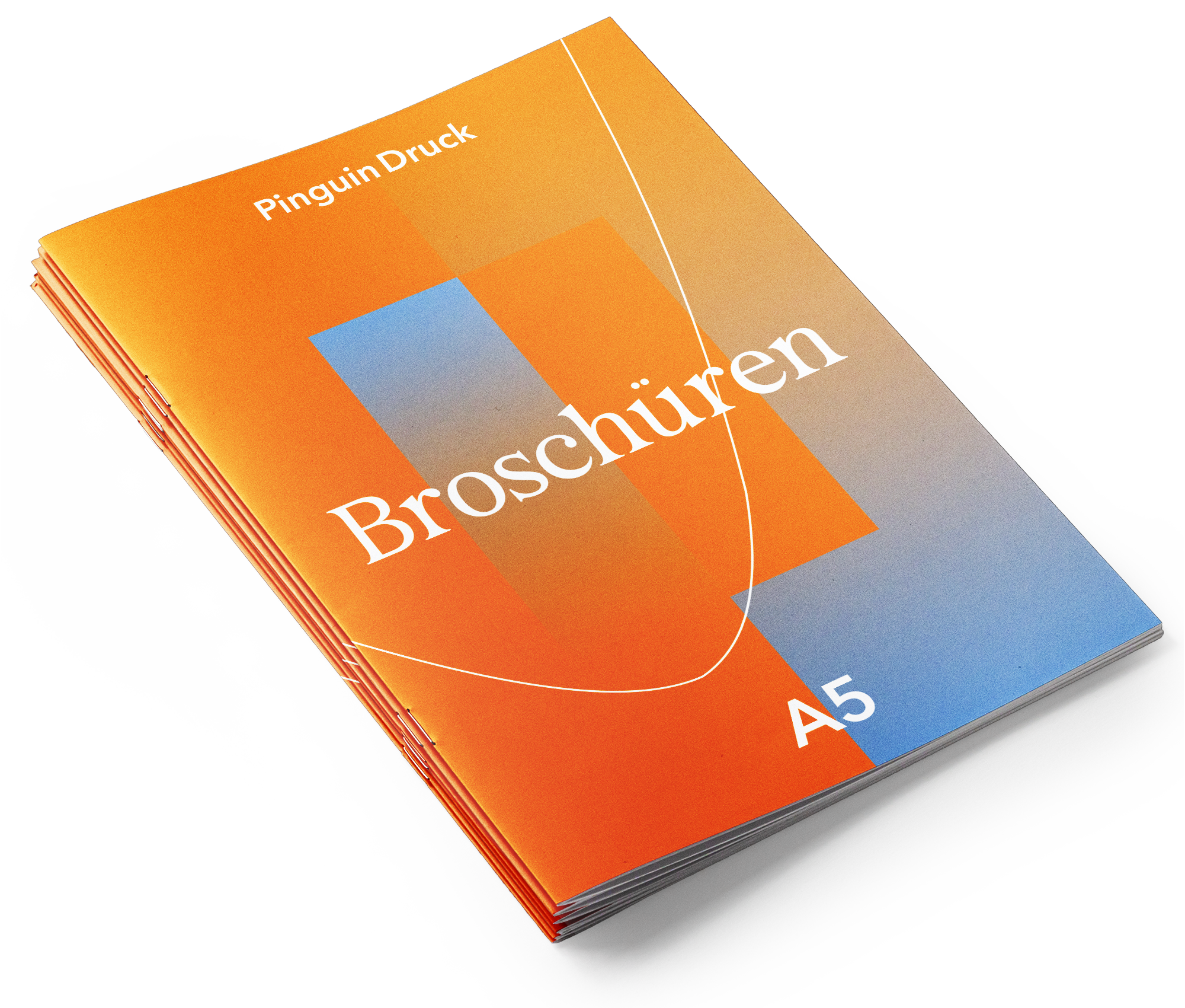 100 DIN A5 8 Seiten - Booklet drucken