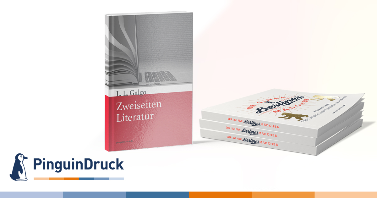 Bücher drucken in vielen Formaten und Varianten